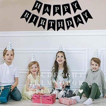 DIY Black Custom Banner Kit