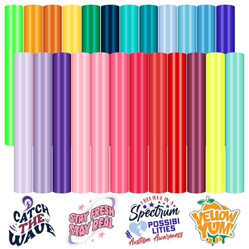 Bright Heat Transfer Vinyl