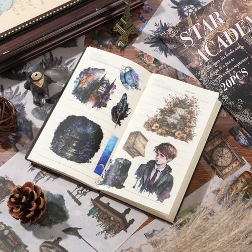 Fantasy Scrapbook Stickers 20 Sheets 240 Pre