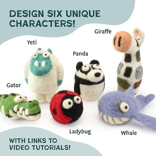 Needle Felting Kit Beginner Set