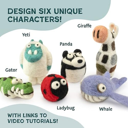 Needle Felting Kit Beginner Set
