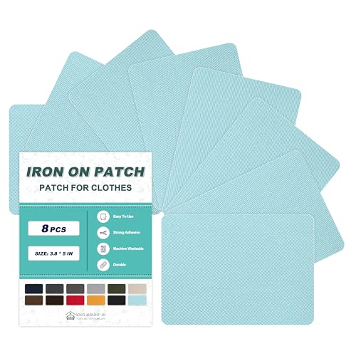 Iron on Patches for Clothes (8 Count)