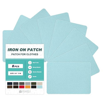Iron on Patches for Clothes (8 Count)