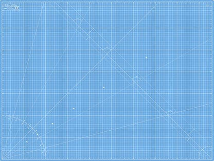 Cutting Mat A0 Blue