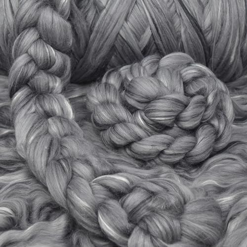 Merino Silk Luxe Tonal Designer Blend. Superfine Merino