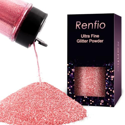 Ultra Fine Glitter Powder Metallic Resin Glitter 2.11 Oz