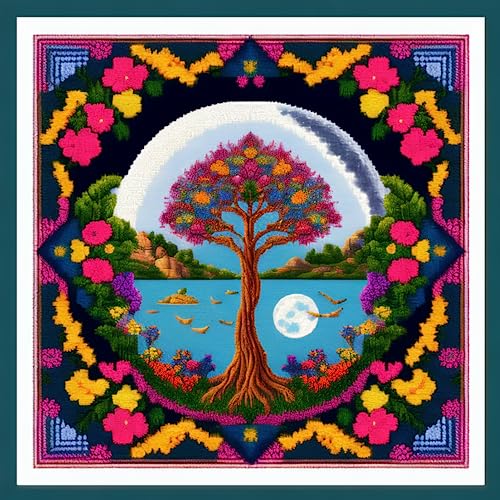 Cross Stitch Kits for Beginners Stamped Cross