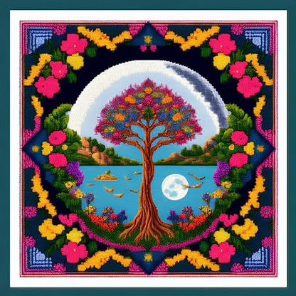 Cross Stitch Kits for Beginners Stamped Cross