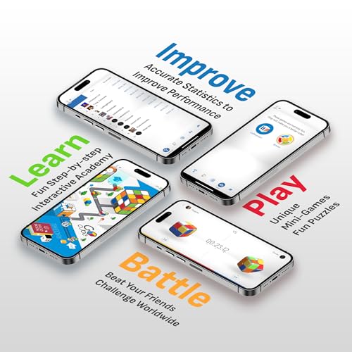 2x2 Connected Electronic Bluetooth Cube. App