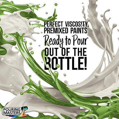 Grass Green Acrylic Ready to Pour Pouring Paint (64 Fl Oz)