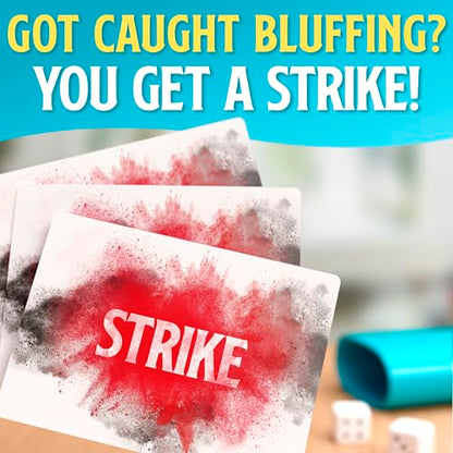 Bamboozled A Hilariously Fun Bluffing Dice & Card Game