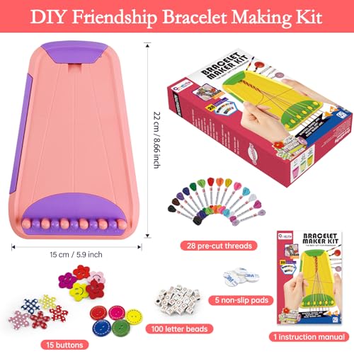 DIY Friendship Bracelet Kit for Girls 6