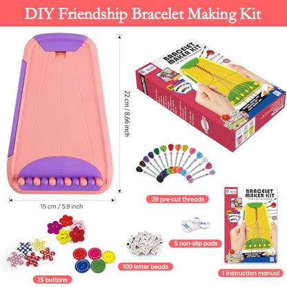 DIY Friendship Bracelet Kit for Girls 6