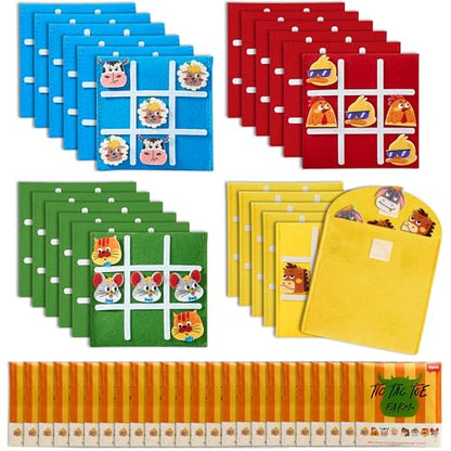 24 Pack Farm Tic Tac Toe Party Favors (24 Count)