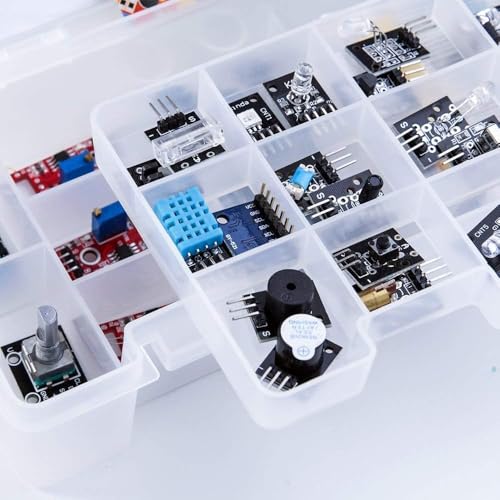 37 in 1 Sensor Modules Kit with Tutorial Compatible with Arduino