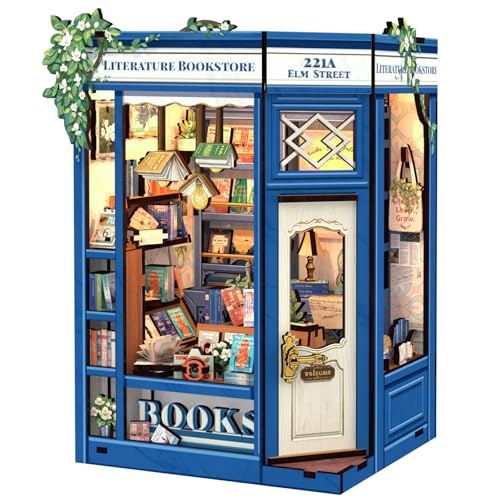 Book Nook Kit 3D Wooden Puzzles for Adults
