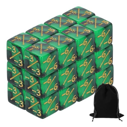 24Pcs Magic Dice Counters (24 Count)