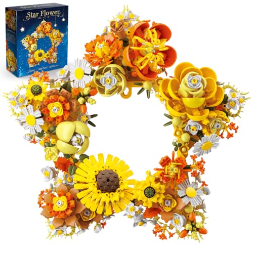 Botanicals Star Flowers Building Block Set