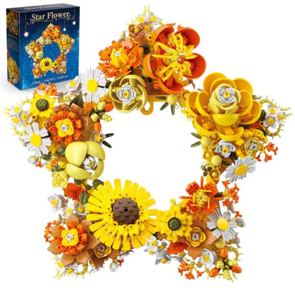 Botanicals Star Flowers Building Block Set
