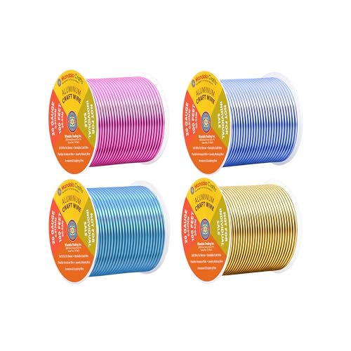 20 Gauge Pastel Anodized Aluminum Craft Wire (400 Foot)