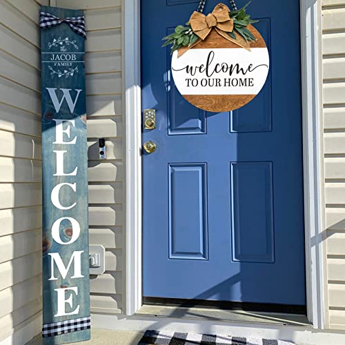 Welcome Stencils for Painting on Wood Sign