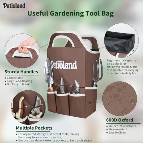 Brown Garden Tools Set 10 (10 Count)