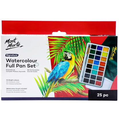 Watercolor Set Full Pan Signature in Tin (24 Count)