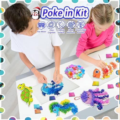 Mess Free Poke Art for Kids Ages 4
