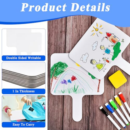 24 Pcs Dry Erase Answer Paddle (24 Count)