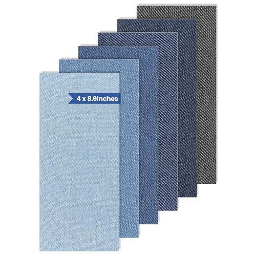 Denim Patches for Inside Jeans (6 Count)