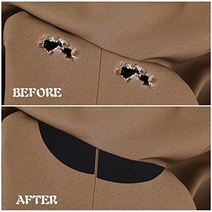29pcs Iron on Patches for Clothing Repair 4.9 X 3.7 Inch Iron on Patches for Clothing Black (29 Count)