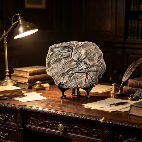 Resin Dinosaur Fossil Statue Model Simulated Skeleton Home Office Display Decorative Craft Box Decoration