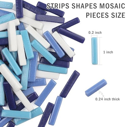 Mosaic Tiles for Crafts Bulk (7.05 Ounce)