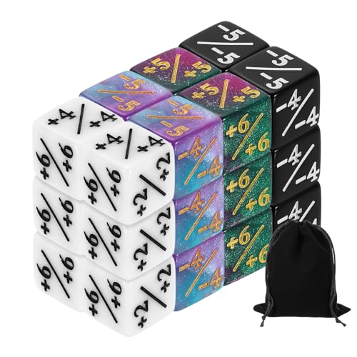 24Pcs Magic Dice Counters (24 Count)