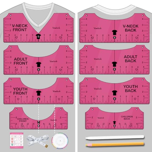 Shirt Ruler for Heat Press