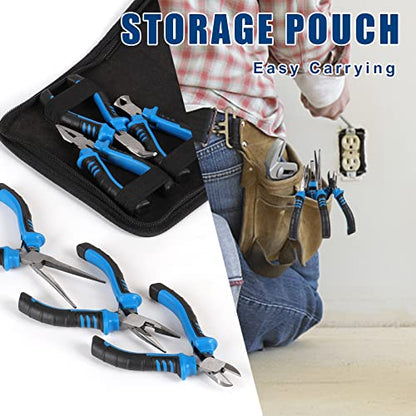 6 Piece Mini Pliers Set