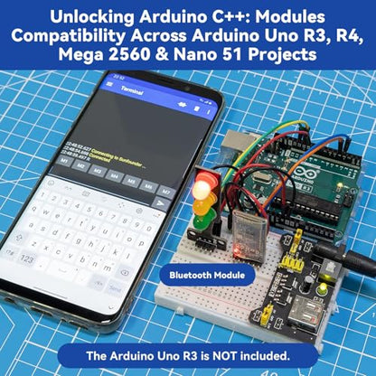 Universal Maker Sensor Kit Compatible with Arduino Mega 2560