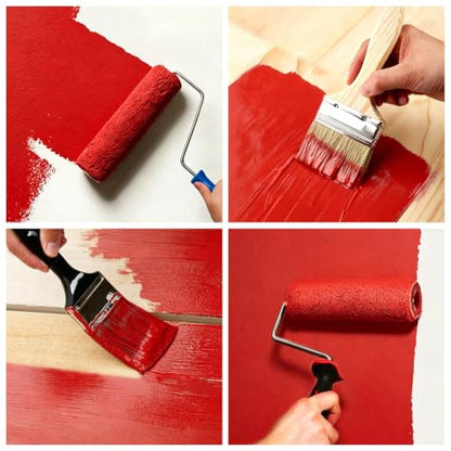 Chalkboard Paint Red Chalk Board Paint for Wood (12 Fl Oz)