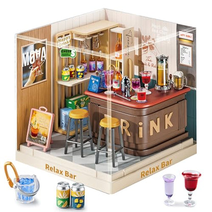 Relax Bar Super Miniature House Kit