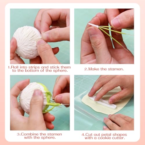 Professional Flower Fondant Mold Set