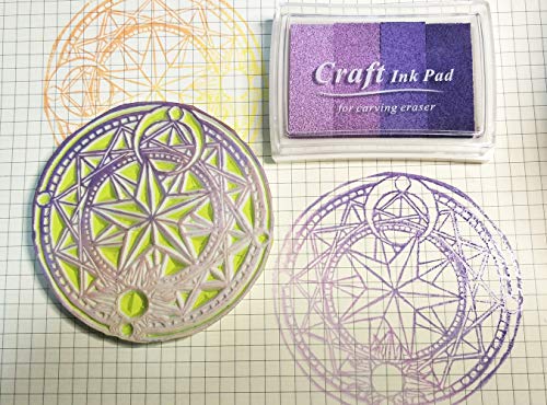 16 Pack 4" x 6" Rubber Stamp Carving Blocks (16 Count)