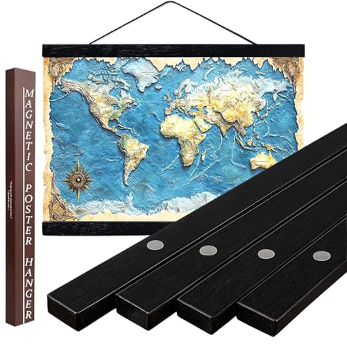 40” Wide Magnetic Poster Hanger Frame
