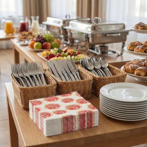 White Paper Luncheon Napkin (20 Count)