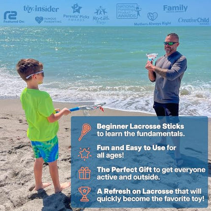 Mini Toss Lacrosse Sticks