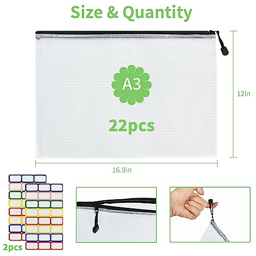 22Pcs A3 Size