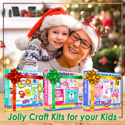 Unicorn & Bunny Beginner Paper Craft Kit for Girls Age 3+