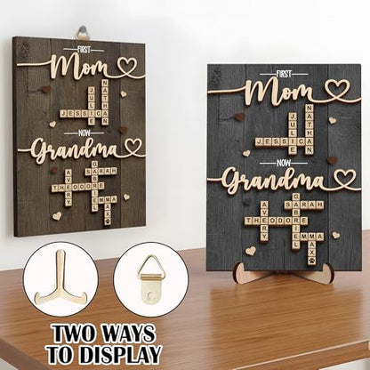 Personalized Family Scrabble Name Sign
