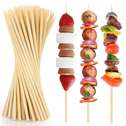 300 Pcs 16 inch Natural Bamboo Skewers (300 Count)