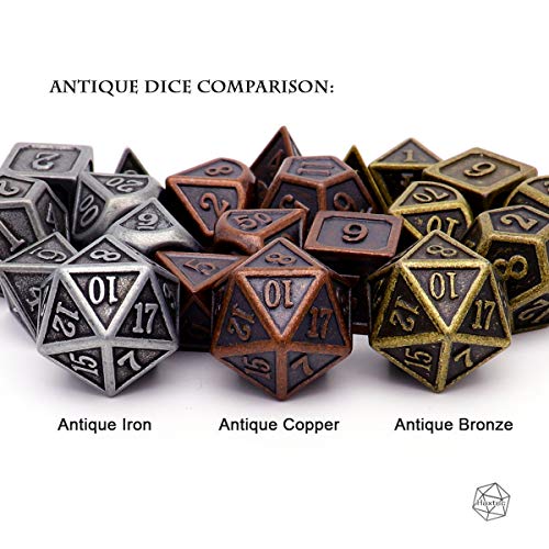Metal DND Dice Set