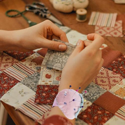 Elastic Wrist Ring Pin Cushion